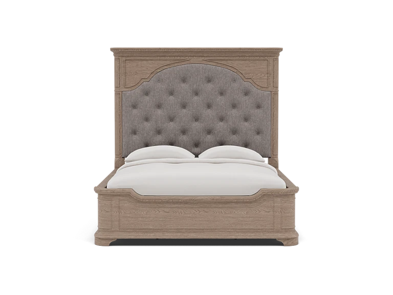 Lisbon Upholstered Headboard Bed